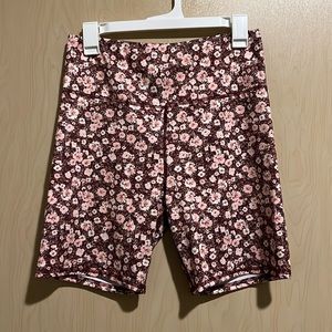 Floral Biker Shorts